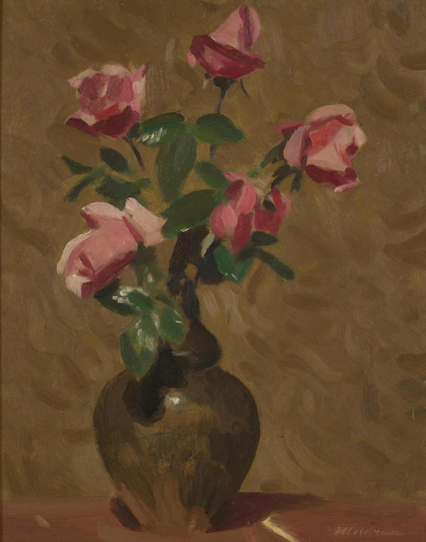 Roses by Max Meldrum | Oil Painting Reproduction
