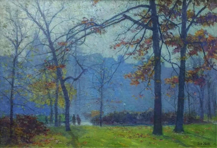 October Haze by Otto Stark | Oil Painting Reproduction