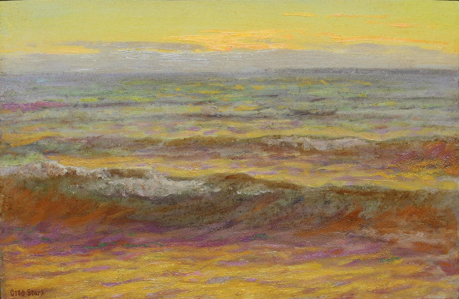 Waves by Otto Stark | Oil Painting Reproduction