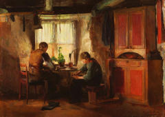 A Country Cobbler 1887 By Harriet Backer