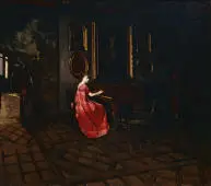 Andante 1881 By Harriet Backer