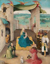 Adoration Of The Magi By Hieronymus Bosch