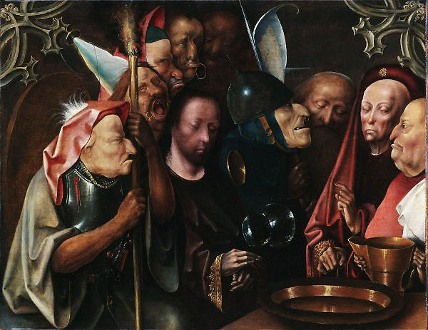 Christ Before Pilate by Hieronymus Bosch | Oil Painting Reproduction