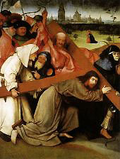 Christ Carrying the Cross C1505 By Hieronymus Bosch