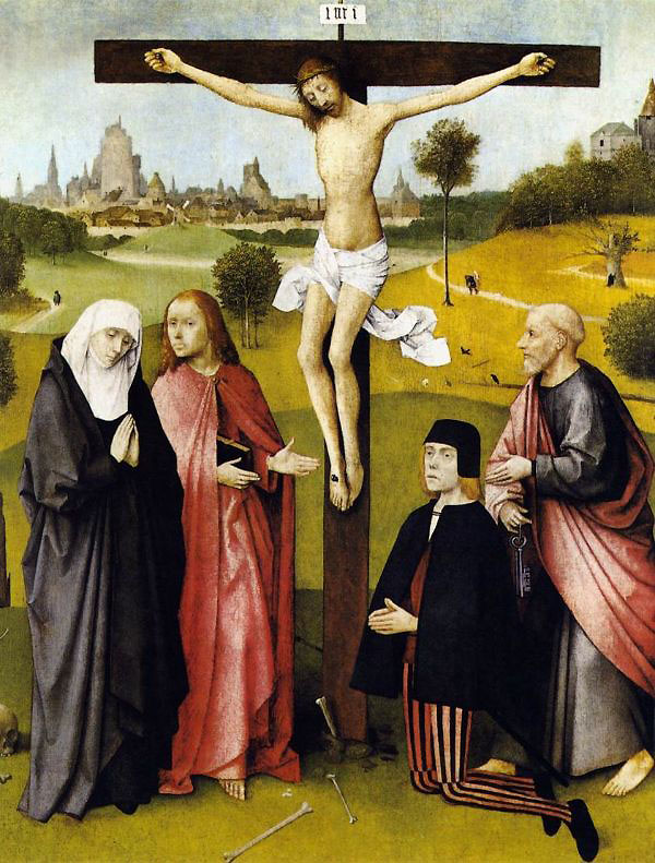 Crucifixion of Jesus C1490 by Hieronymus Bosch | Oil Painting Reproduction