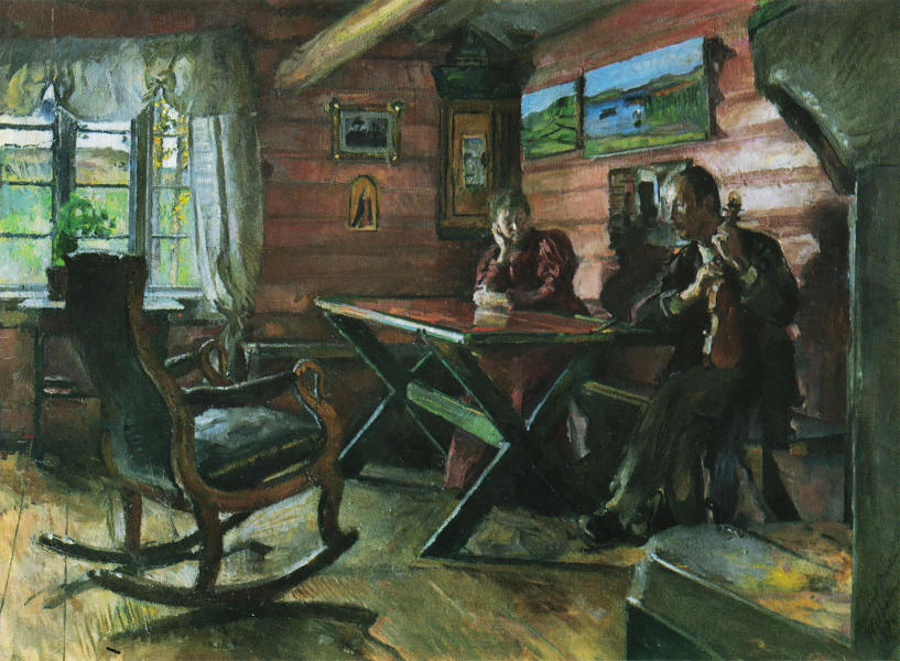 Old Living Room at Kolbotn 1896 | Oil Painting Reproduction