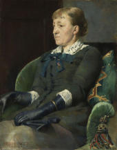 Portrait of the Painter Kitty Kielland 1883 By Harriet Backer
