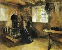 Purification after Childbirth 1892 By Harriet Backer