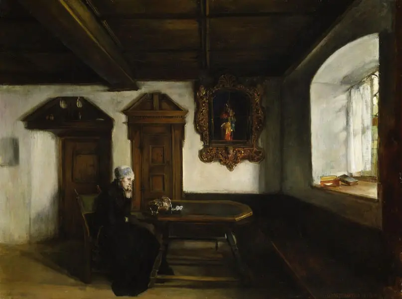 Solitude By Harriet Backer