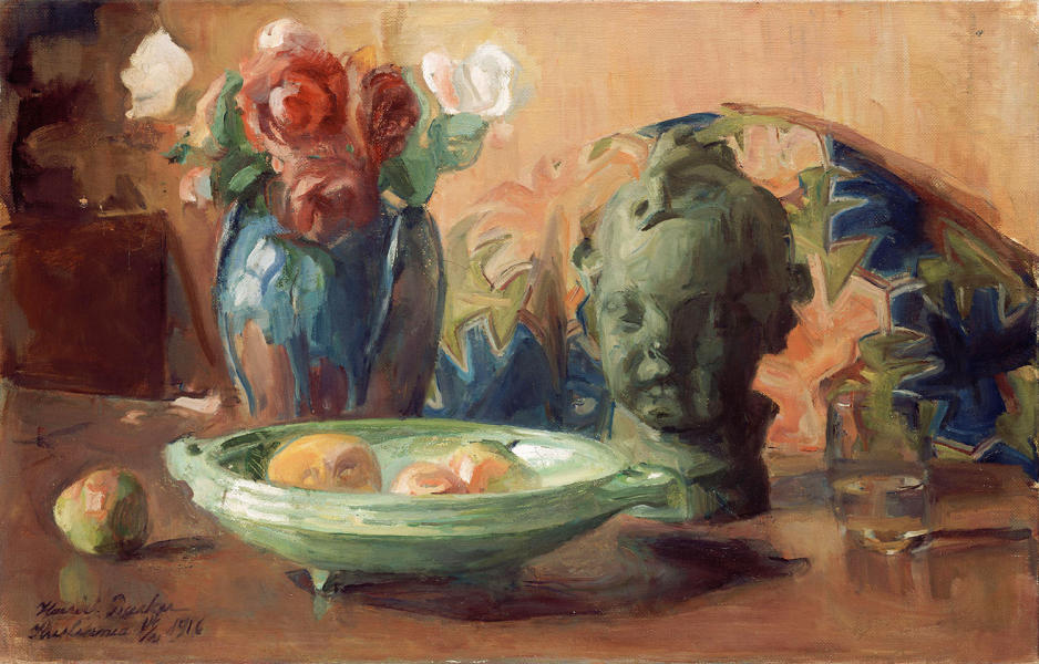 Still Life 1916 by Harriet Backer | Oil Painting Reproduction