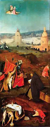 Temptation of St Anthony Panel 3 By Hieronymus Bosch