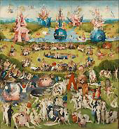 The Garden of Earthly Delights Panel 2 By Hieronymus Bosch
