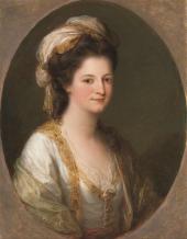 A Woman Traditionally Identified As Lady Hervey By Angelica Kauffman