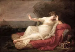 Ariadne Abandoned By Theseus By Angelica Kauffman