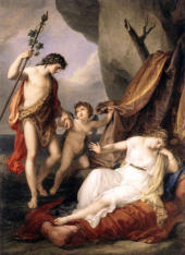 Bacchus And Ariadne By Angelica Kauffman