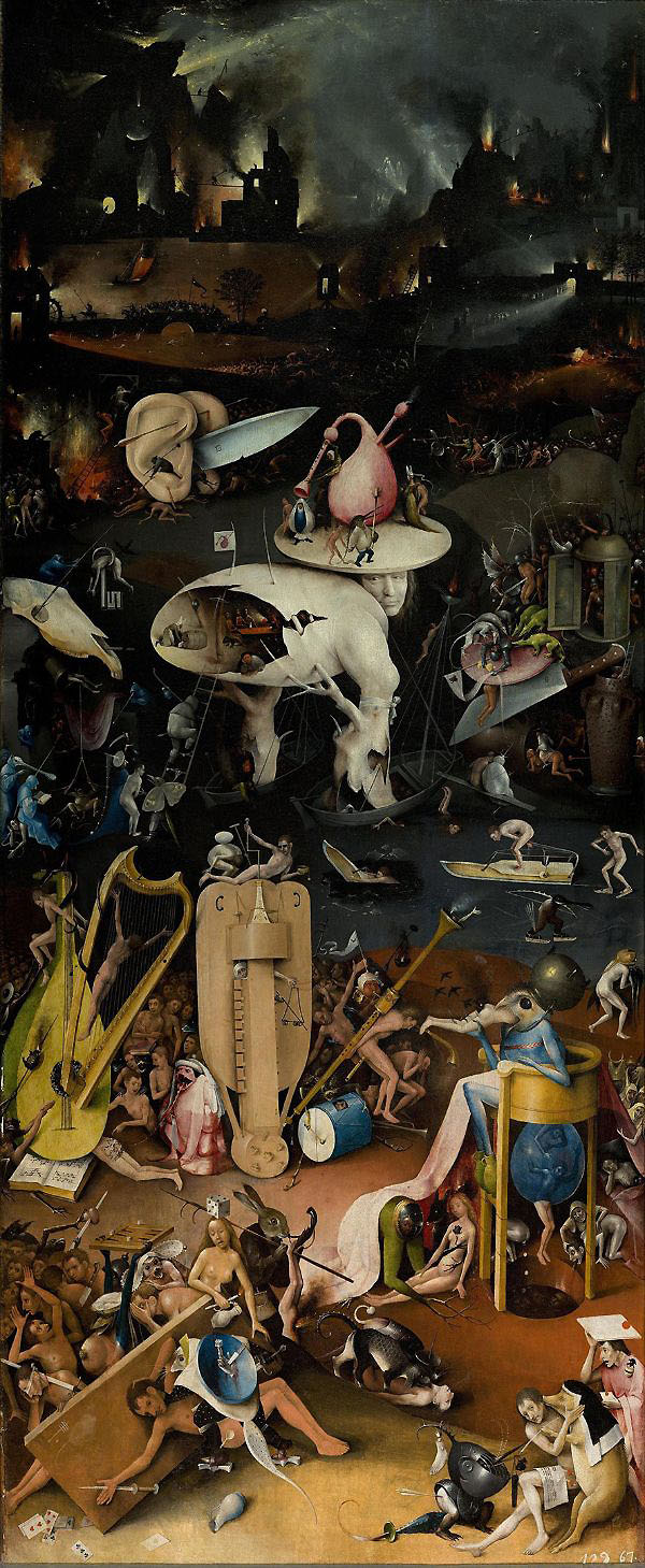 The Garden of Earthly Delights Panel 3 | Oil Painting Reproduction