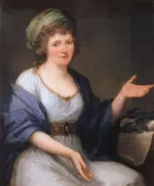 Fortunata Sulgher Galleria Palatina Florence By Angelica Kauffman