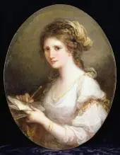 Lady Possibly A Self Portrait By Angelica Kauffman