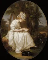 Louisa Hammond c1780 By Angelica Kauffman