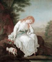 Maria Of Moulines By Angelica Kauffman