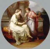 Papirius Praetextatus Entreated By his Mother By Angelica Kauffman