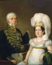 Portrait Of A General And His Wife By Angelica Kauffman