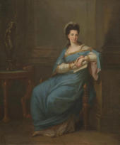 Portrait Of A Lady C1775 By Angelica Kauffman