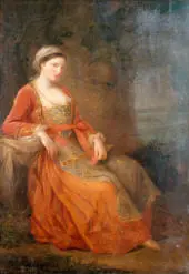 Portrait of a Lady By Angelica Kauffman