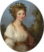 Possibly Anna Charlotta Dorothea Von Medem By Angelica Kauffman