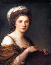 Self Portrait 1787 By Angelica Kauffman