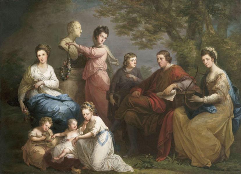 The Family Of The Earl Of Gower | Oil Painting Reproduction