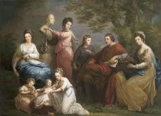 The Family Of The Earl Of Gower By Angelica Kauffman