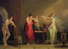 The Legend Of Cupid And Psyche By Angelica Kauffman