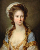 The Portrait Of A Lady C1780 By Angelica Kauffman