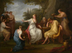 The Sorrow Of Telemachus By Angelica Kauffman