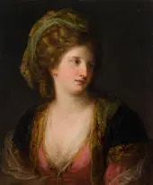 Woman In Turkish Dress By Angelica Kauffman