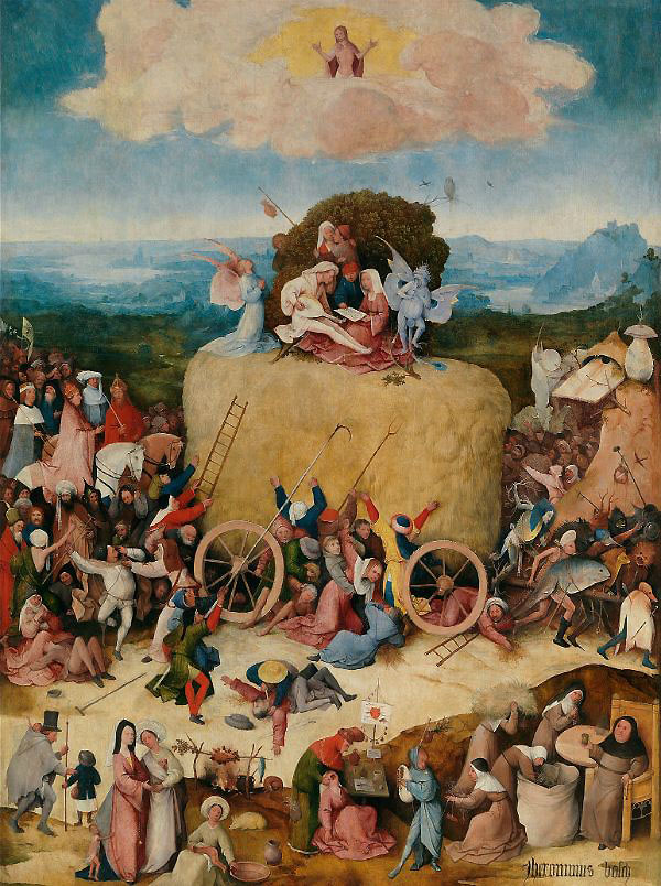 The Haywain Panel 2 by Hieronymus Bosch | Oil Painting Reproduction