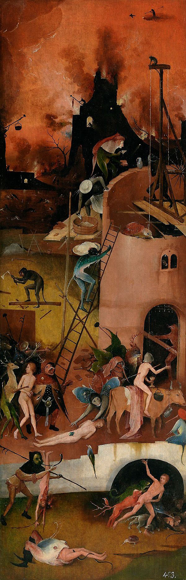 The Haywain Panel 3 by Hieronymus Bosch | Oil Painting Reproduction