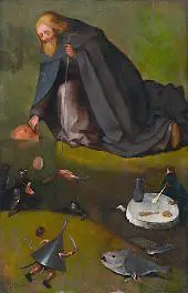 The Temptation of Saint Anthony c1520 By Hieronymus Bosch