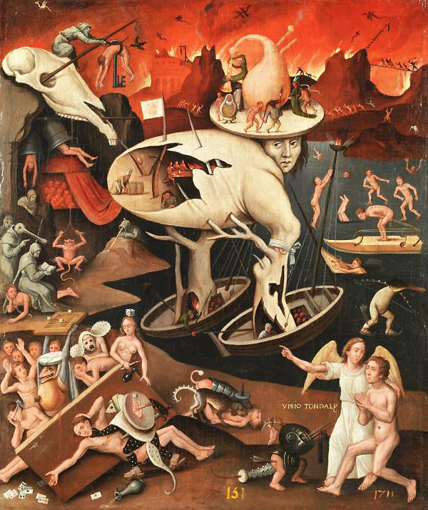 Visio Tondale by Hieronymus Bosch | Oil Painting Reproduction