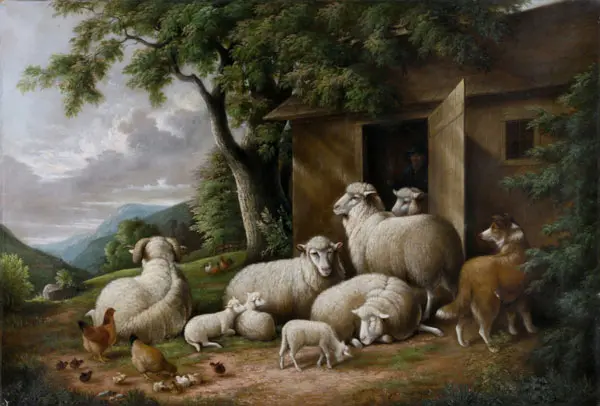 Pastoral Landscape By Susan C Walters