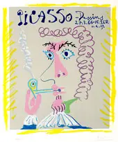 Femur 1969 By Pablo Picasso