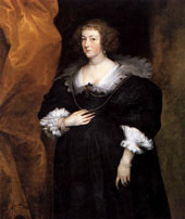 Portrait of a Lady By Van Dyck