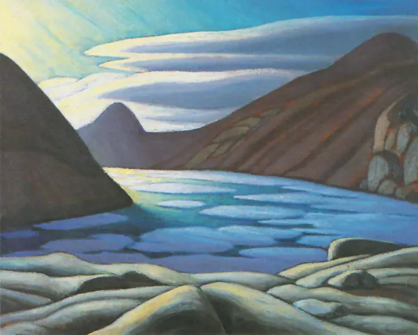Rice Strait, Ellesmere Island, 1930 By Lawren Harris