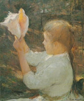 Child with Shell 1902 By Frank Weston Benson