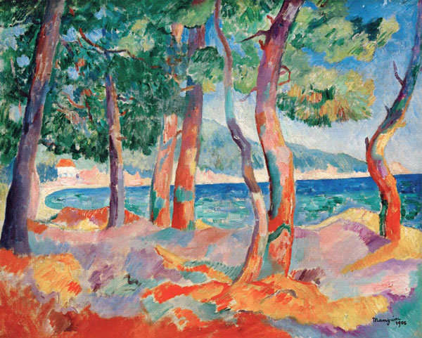 Pine Forest at Cavaliere 1906 by Henri Manguin | Oil Painting Reproduction