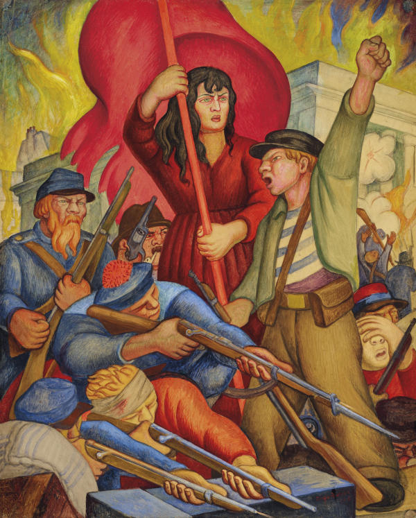 Communards by Diego Rivera | Oil Painting Reproduction