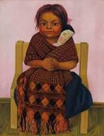 Nina Con Muneca De Trapo by Diego Rivera | Oil Painting Reproduction