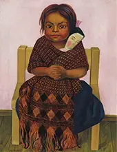 Nina Con Muneca De Trapo By Diego Rivera