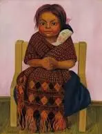 Nina Con Muneca De Trapo By Diego Rivera